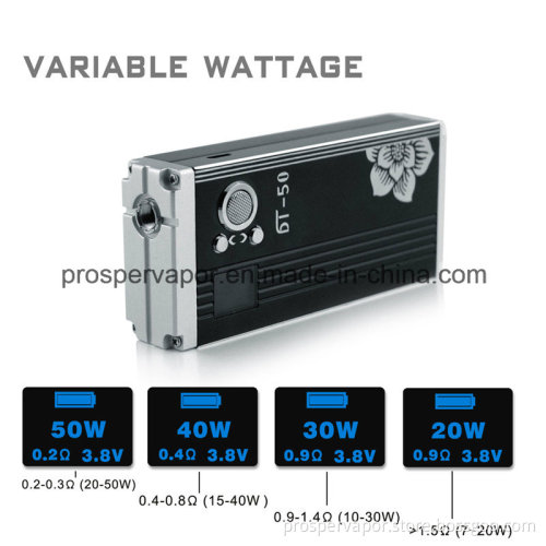 Hot Sale 50W Dovpo Dt-50 Ecig Mod with Huge Vapo Dovpo 50W Dt-50 Mechanical Ecig Mod